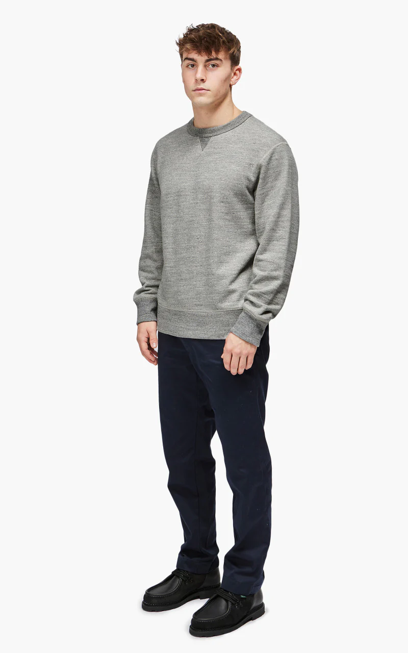 Jackman JM7292 GG Crewneck Sweatshirt Heather Grey - Image 3