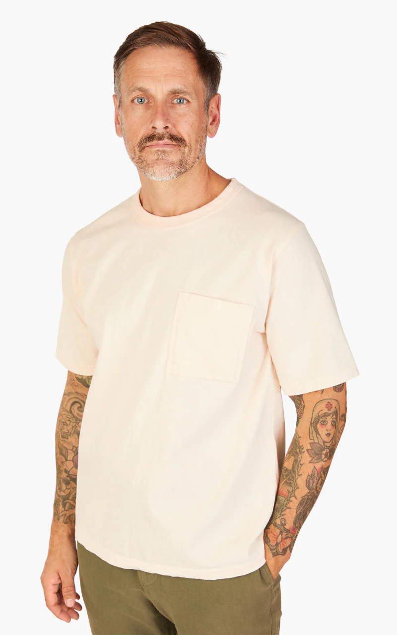 Jackman Pocket T-Shirt Kinari - Image 4