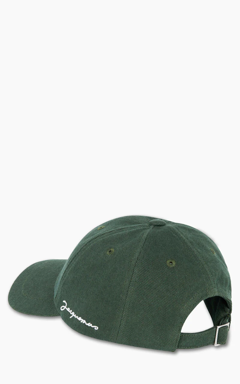 Jacquemus La Casquette Jacquemus Dark Green - Image 3
