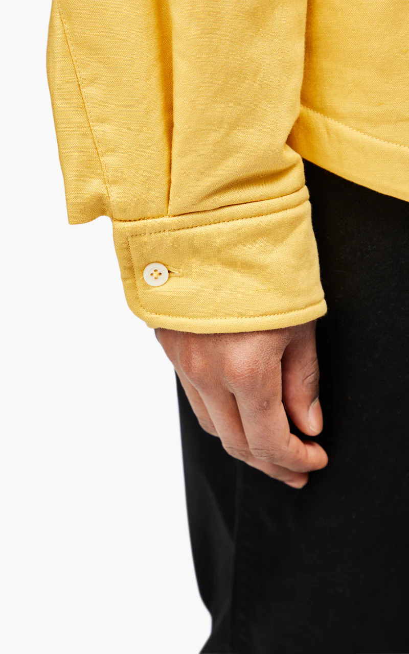 Jacquemus La Chemise Boulanger Puffed Overshirt Yellow - Image 6