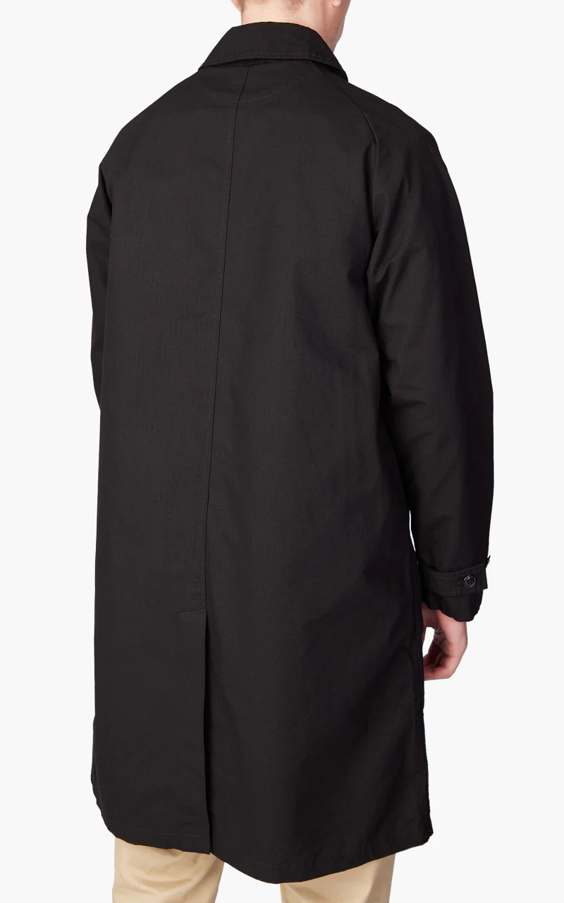 Japan Blue Balmacaan Coat Black - Image 6