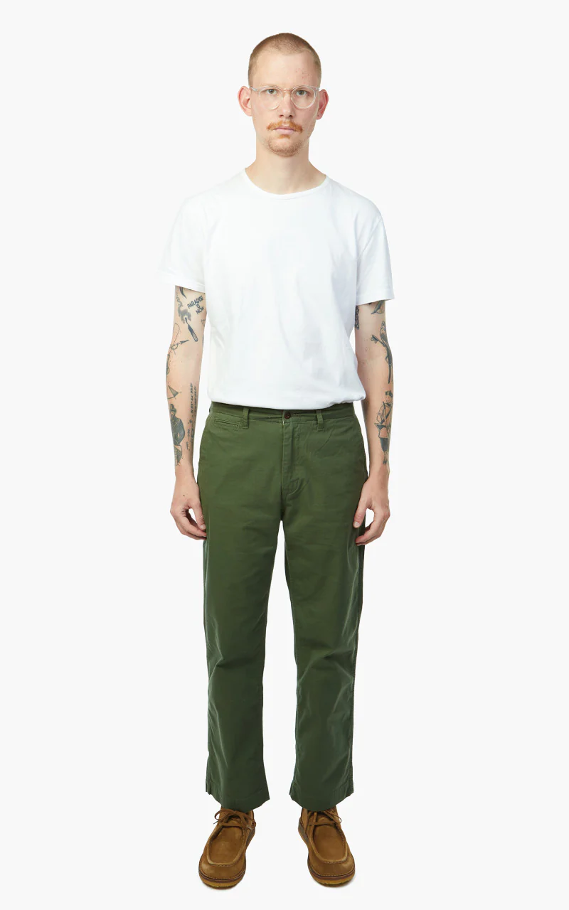 Japan Blue Brooklyn Chino Olive - Image 2