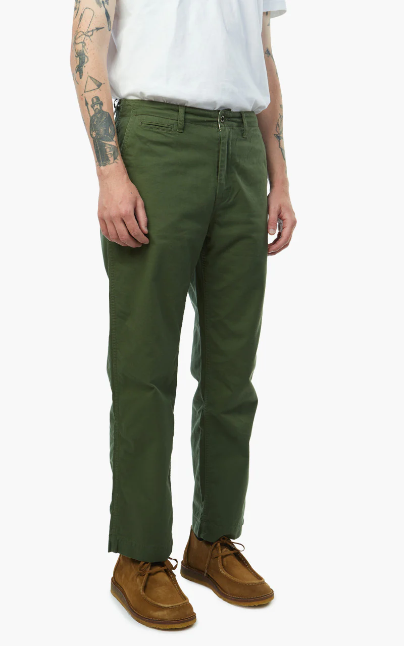 Japan Blue Brooklyn Chino Olive - Image 3