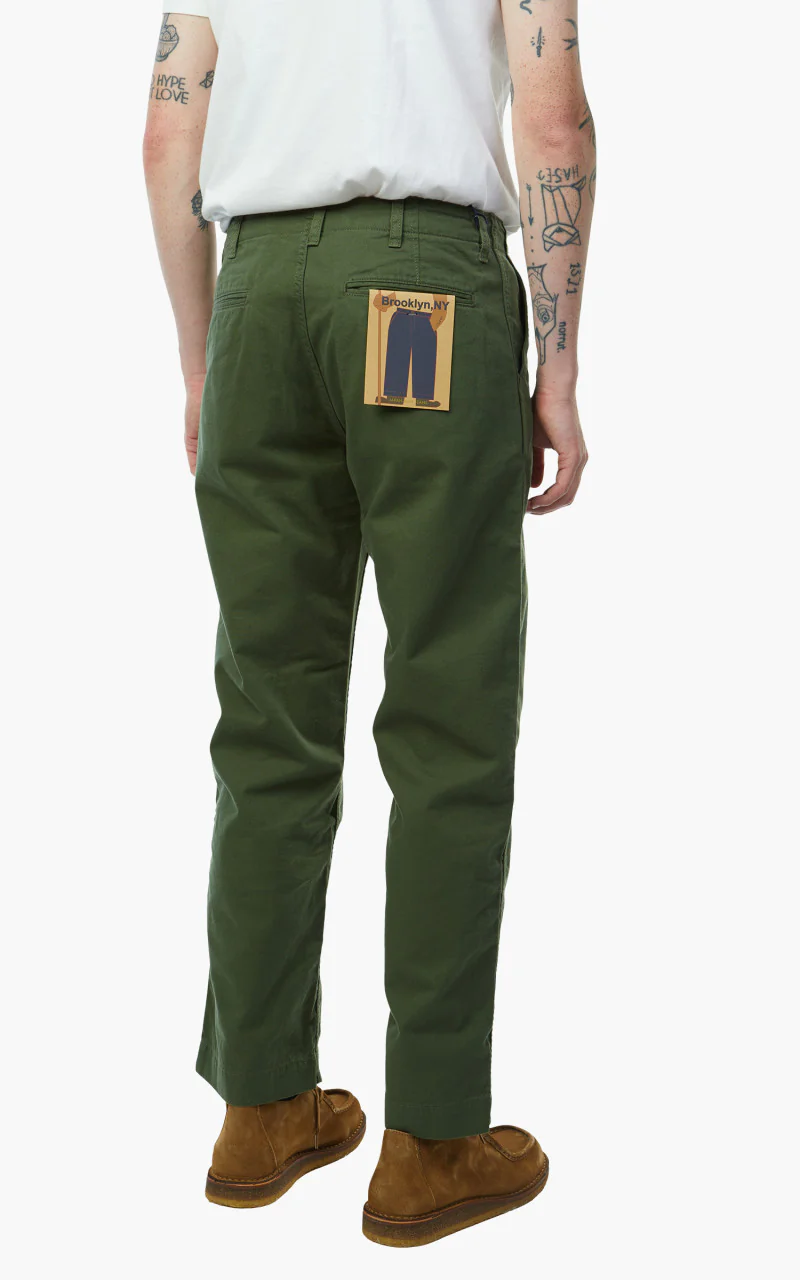 Japan Blue Brooklyn Chino Olive - Image 4