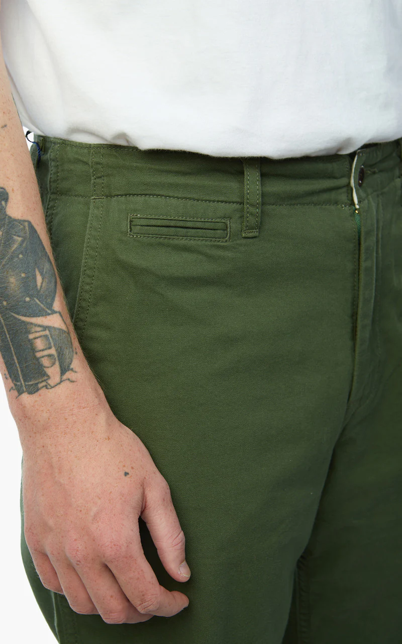 Japan Blue Brooklyn Chino Olive - Image 6