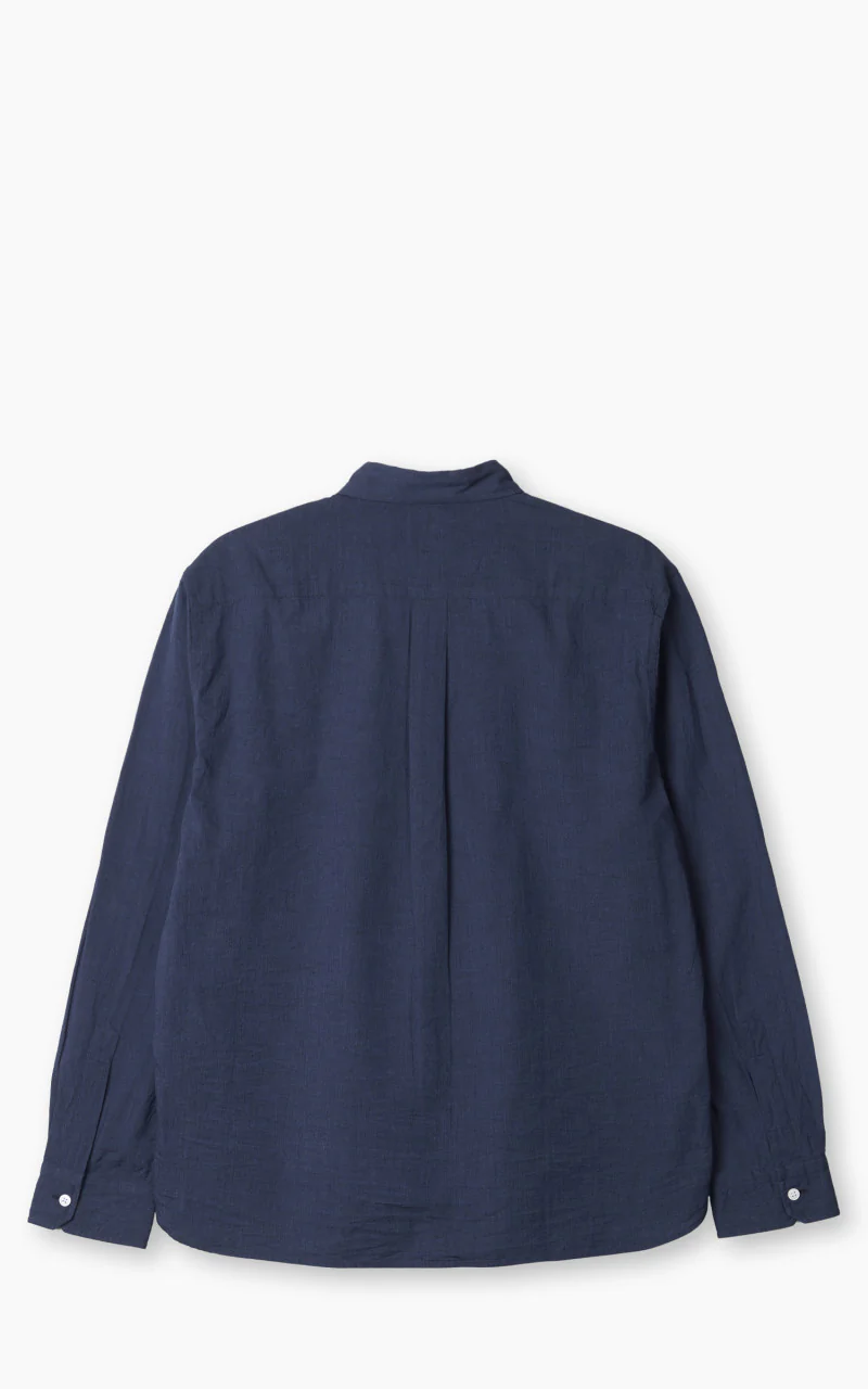 Japan Blue Cote d’Ivoire Cotton Selvedge Chambray Shirt Dark Indigo - Image 3