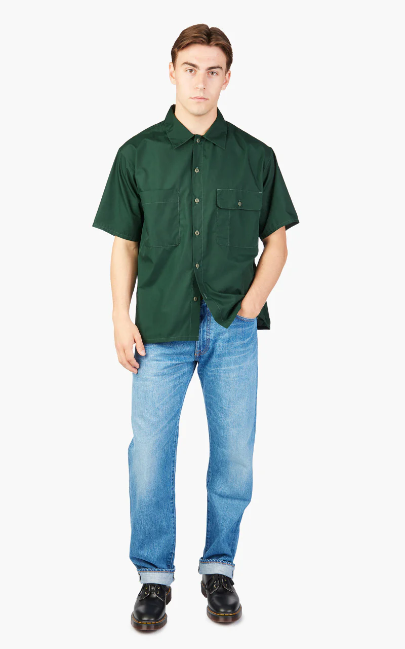 Japan Blue Hauler Shirt Green - Image 2
