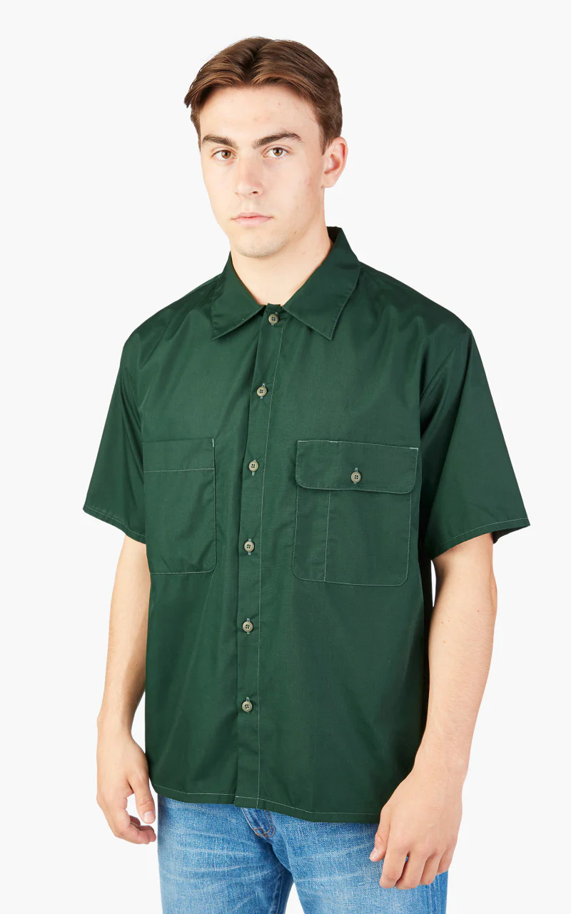 Japan Blue Hauler Shirt Green - Image 4
