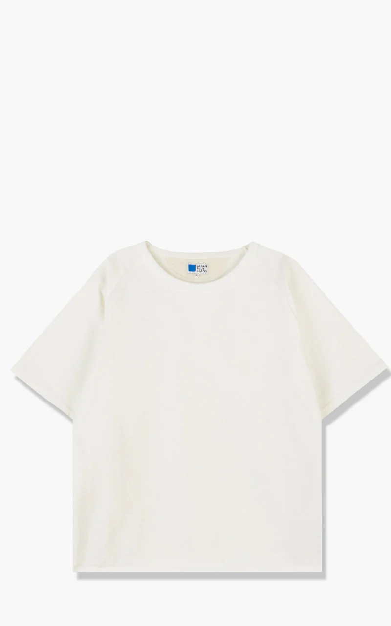 Japan Blue Heavyweight Raglan T-Shirt White 16.5oz