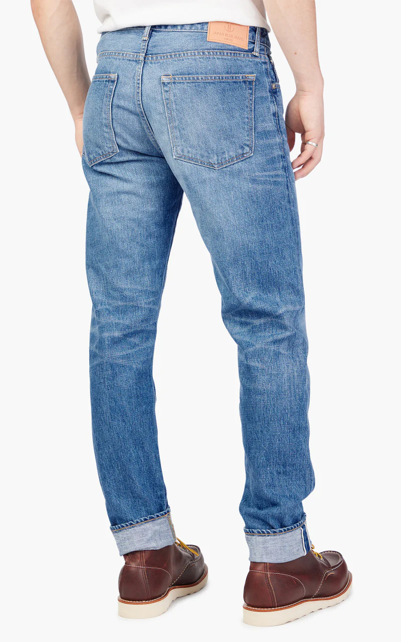 Japan Blue J304 Circle Straight Aging Wash Selvedge 12.5oz - Image 7