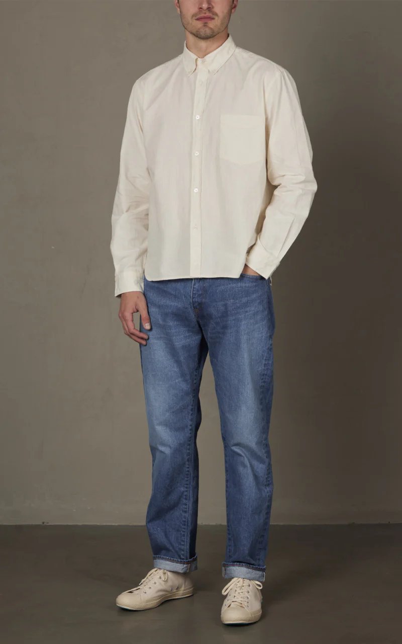 Japan Blue J401 Classic Straight Aging Wash Selvedge 14.8oz - Image 2