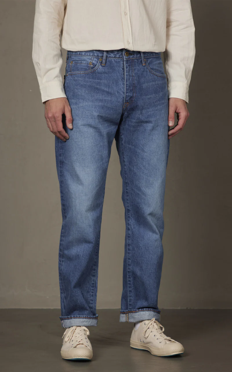 Japan Blue J401 Classic Straight Aging Wash Selvedge 14.8oz - Image 5