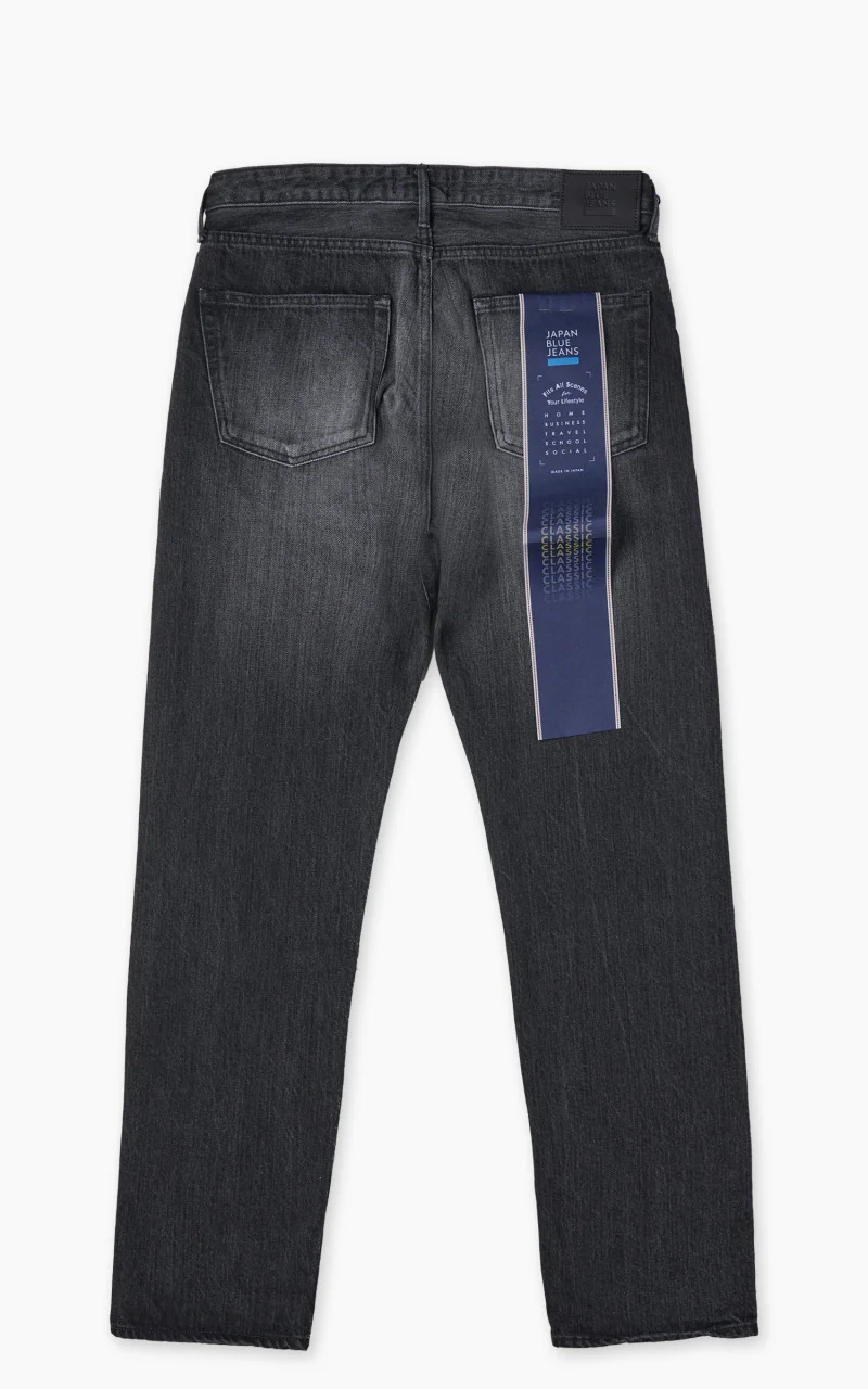 Japan Blue J414 Classic Straight Jeans Selvedge Aging Washed Grey - Image 3