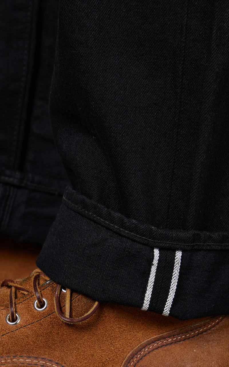 Japan Blue J414 Classic Straight Jeans Selvedge Black 14oz - Image 9