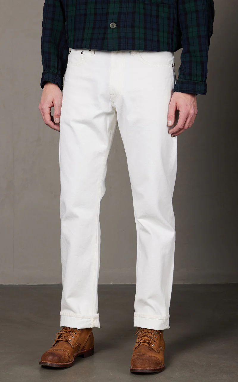 Japan Blue J470 Classic Straight Jeans Selvedge White 13.5oz - Image 3