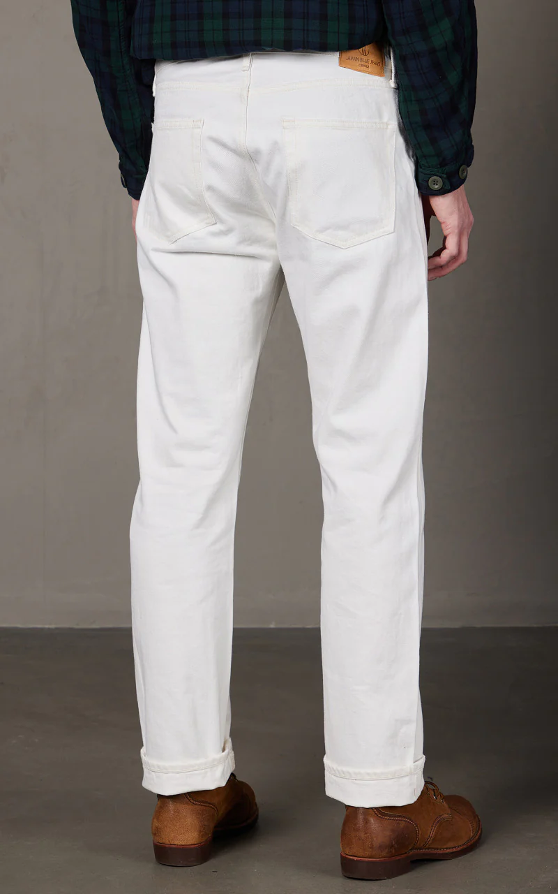 Japan Blue J470 Classic Straight Jeans Selvedge White 13.5oz - Image 8