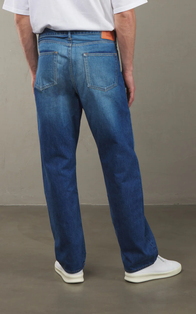 Japan Blue J504 Loose Jeans Aging Wash Selvedge 12.5oz - Image 3