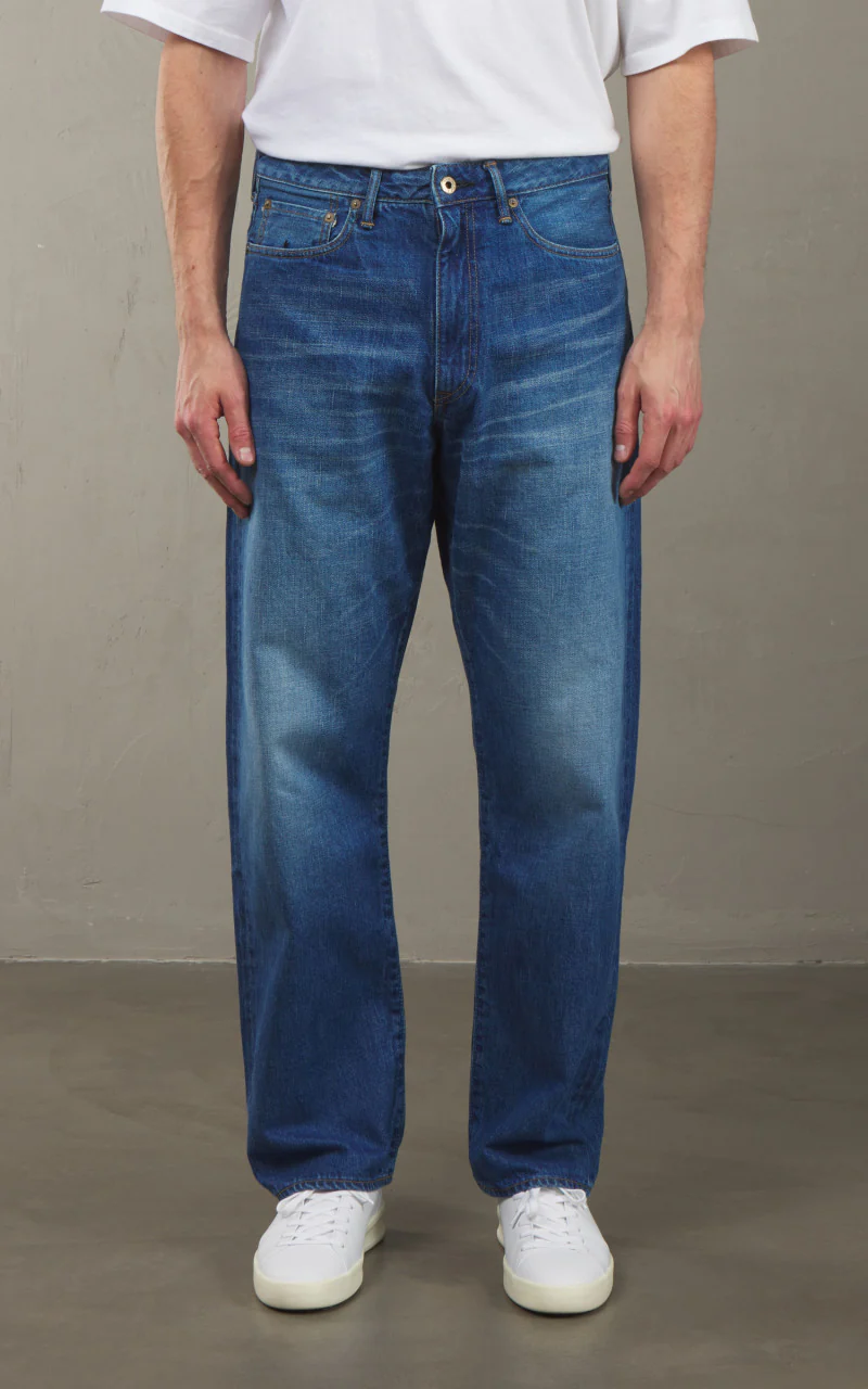 Japan Blue J504 Loose Jeans Aging Wash Selvedge 12.5oz - Image 4