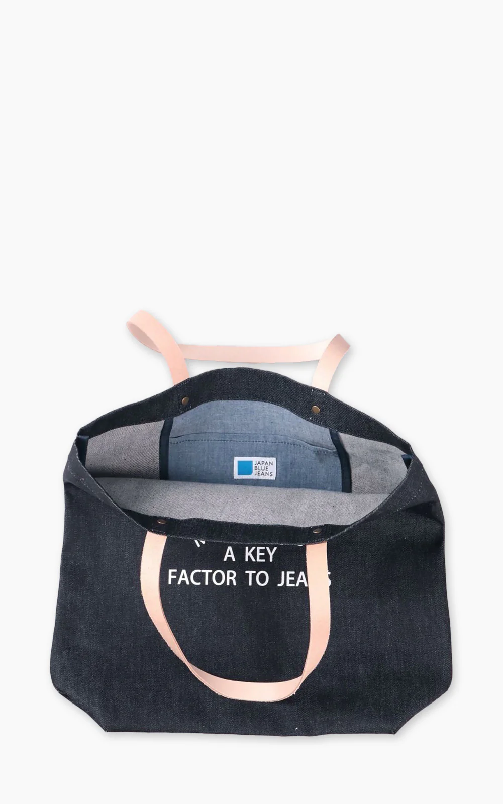 Japan Blue JBBG1000 Denim Tote Bag Indigo 13oz - Image 3