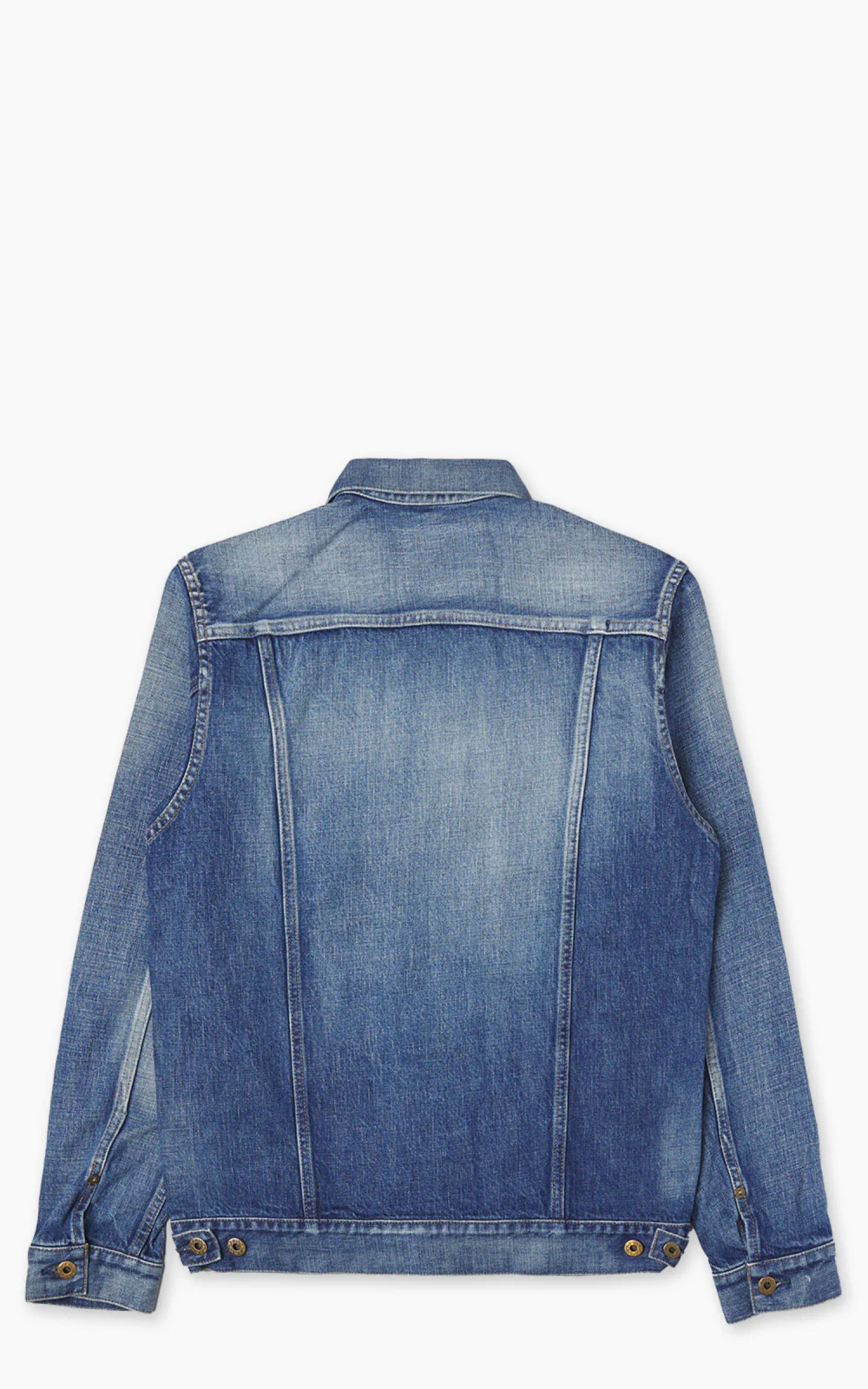 Japan Blue JBGJ1001 Type 2 Denim Jacket Mid Indigo Aging Wash 12.5oz - Image 3