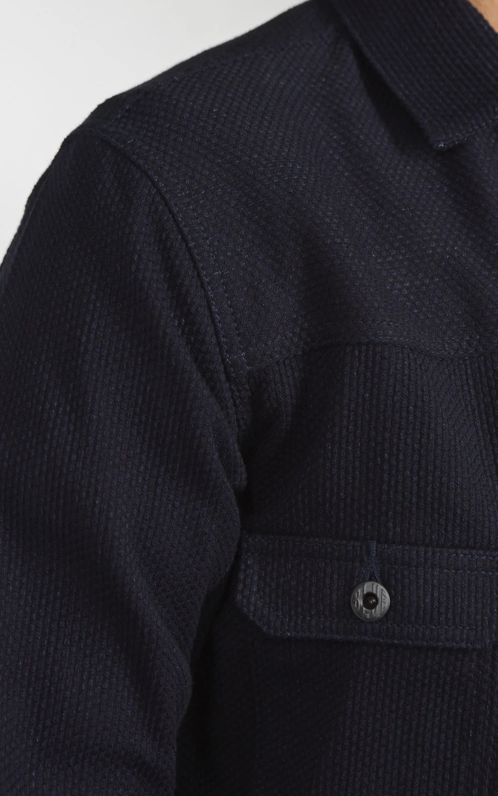 Japan Blue JBGJ1005 Sashiko Type 2 Jacket Indigo 11oz - Image 7