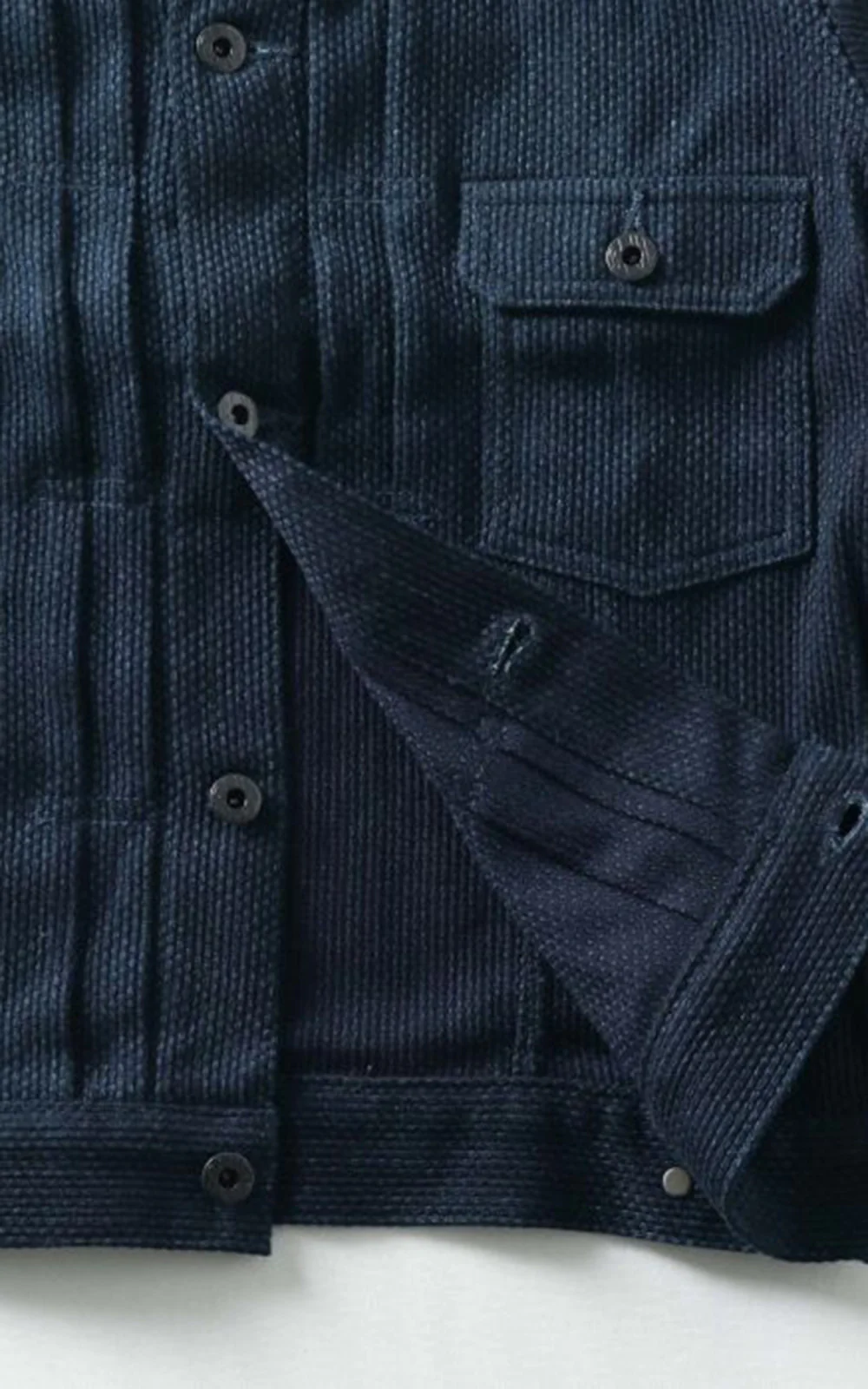 Japan Blue JBGJ1005 Sashiko Type 2 Jacket Indigo 11oz - Image 9