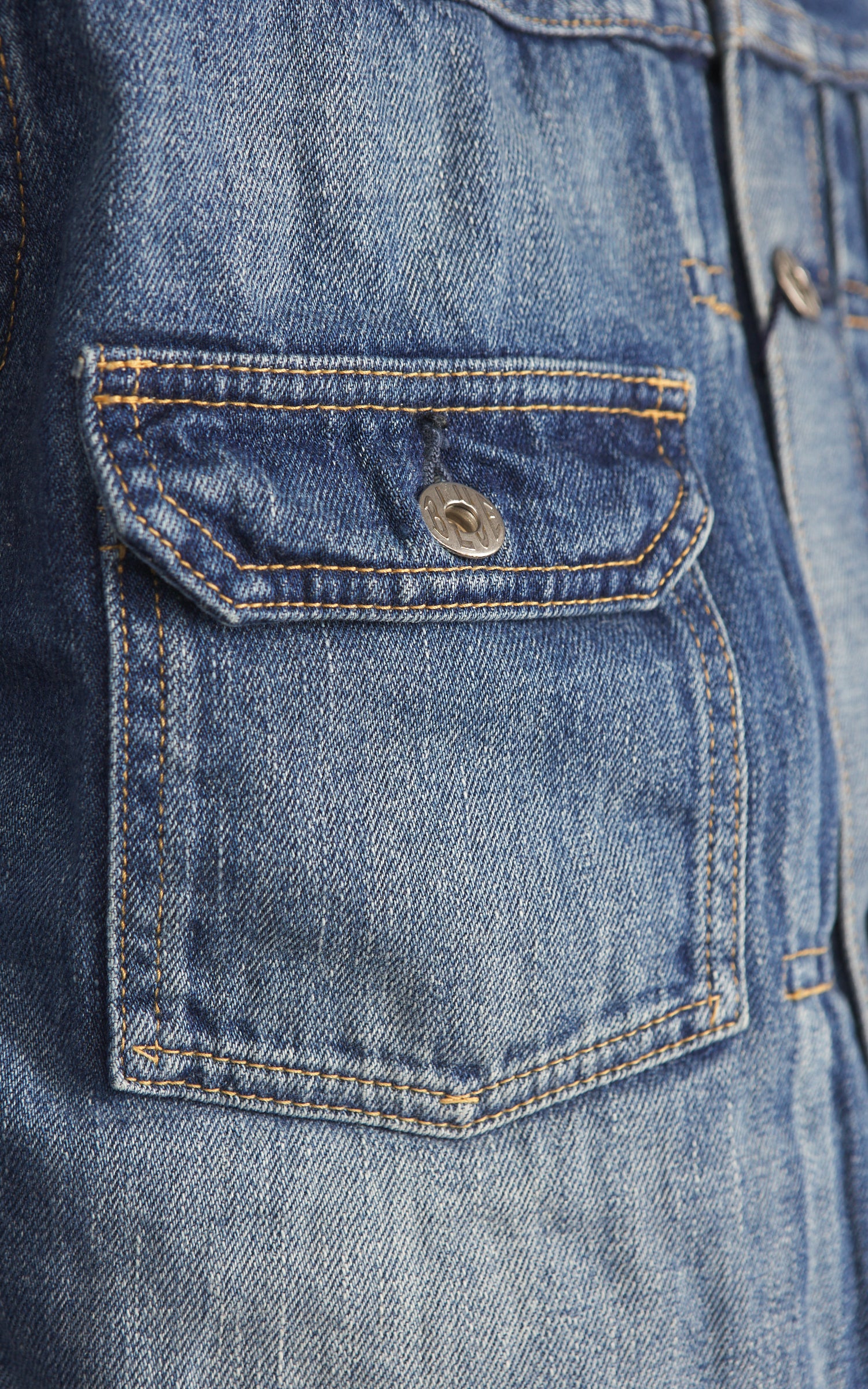 Japan Blue JBGJ1071 Type 2 Denim Jacket Medium Indigo 12oz - Image 5