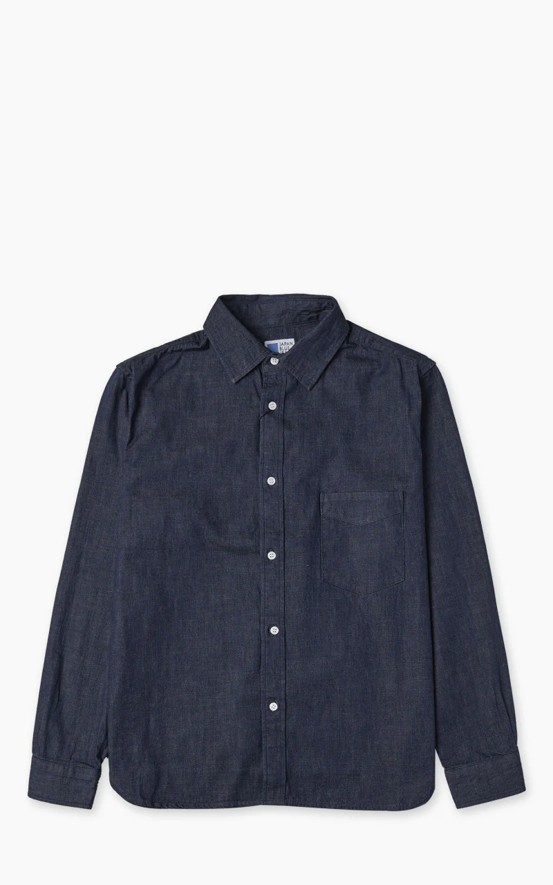 Japan Blue Japan Blue JBLS1010 Denim Shirt Indigo 8oz