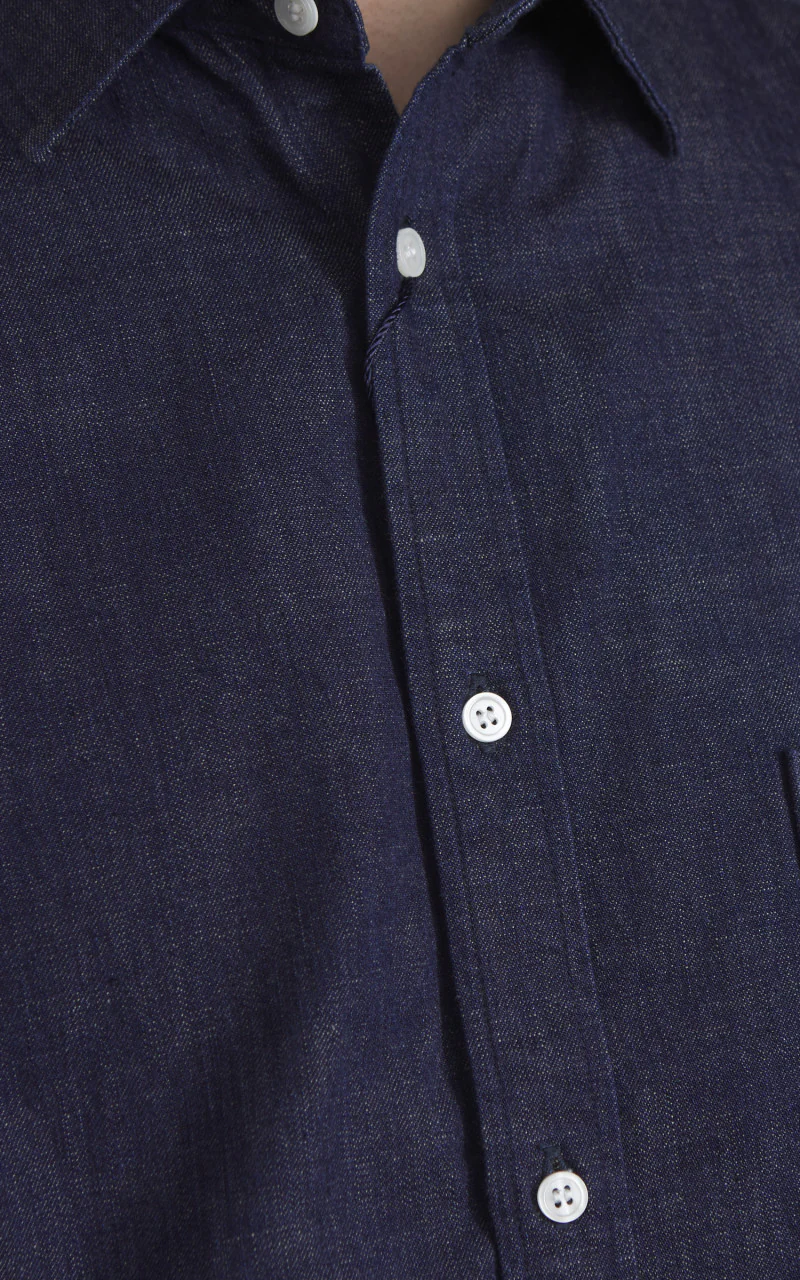 Japan Blue Japan Blue JBLS1010 Denim Shirt Indigo 8oz - Image 6