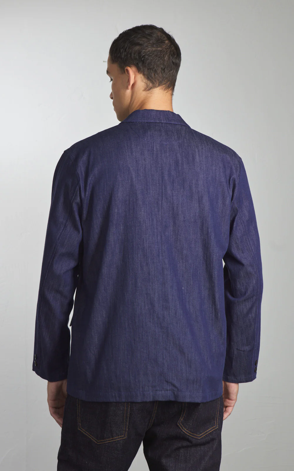 Japan Blue JBOT1291 "Shin-Denim" Tailored Jacket Blue - Image 10