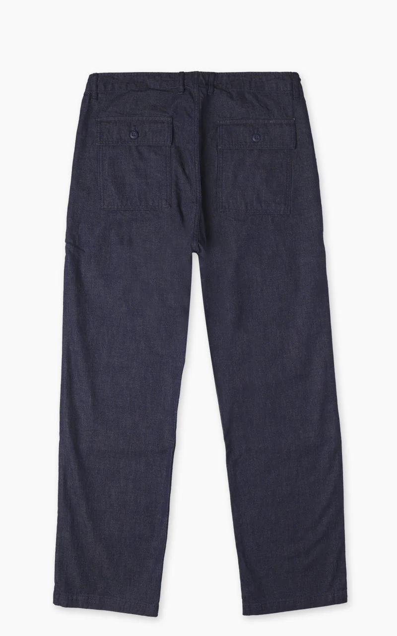 Japan Blue JBPT1017 Military Denim Baker Pants Indigo 10oz - Image 3