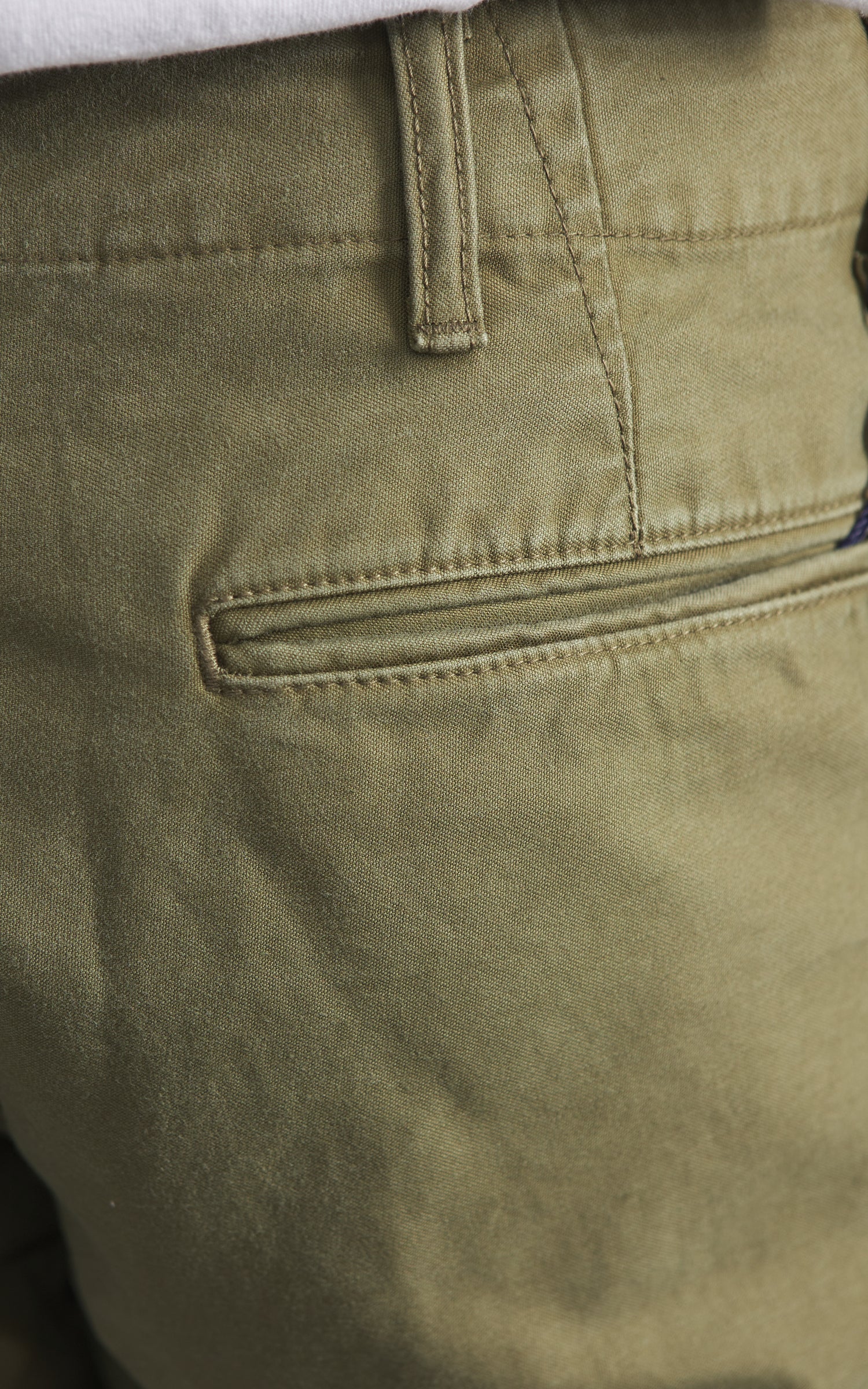 Japan Blue JBPT1026 Regular Fit Trouser Olive Drab - Image 6