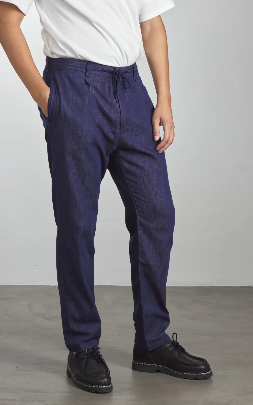Japan Blue JBPT1095 "Shin-Denim" Easy Tapered Pants Blue - Image 4