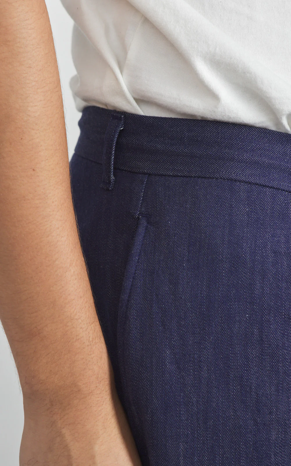 Japan Blue JBPT1095 "Shin-Denim" Easy Tapered Pants Blue - Image 5