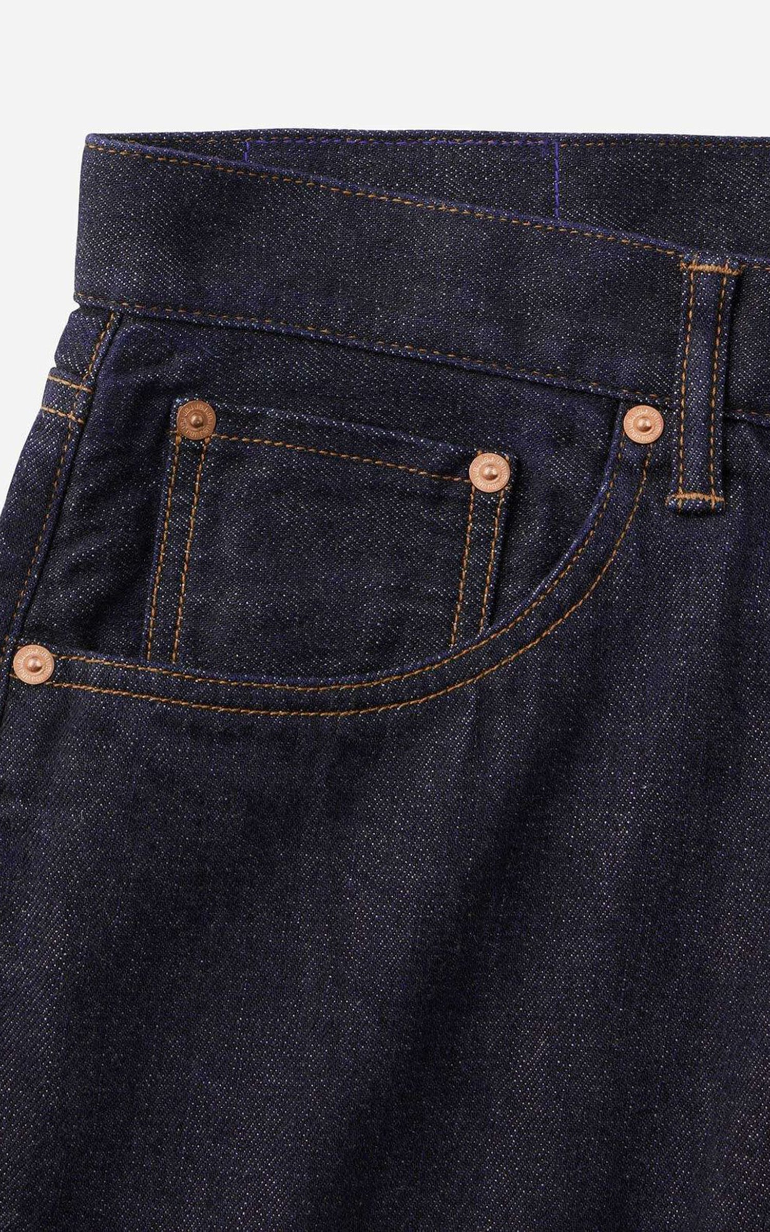 Japan Blue JMJE1300 Selvedge Wide Jeans Indigo 12oz - Image 5