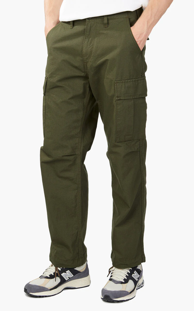 Japan Blue M-65 Cargo Pants Olive Drab - Image 4