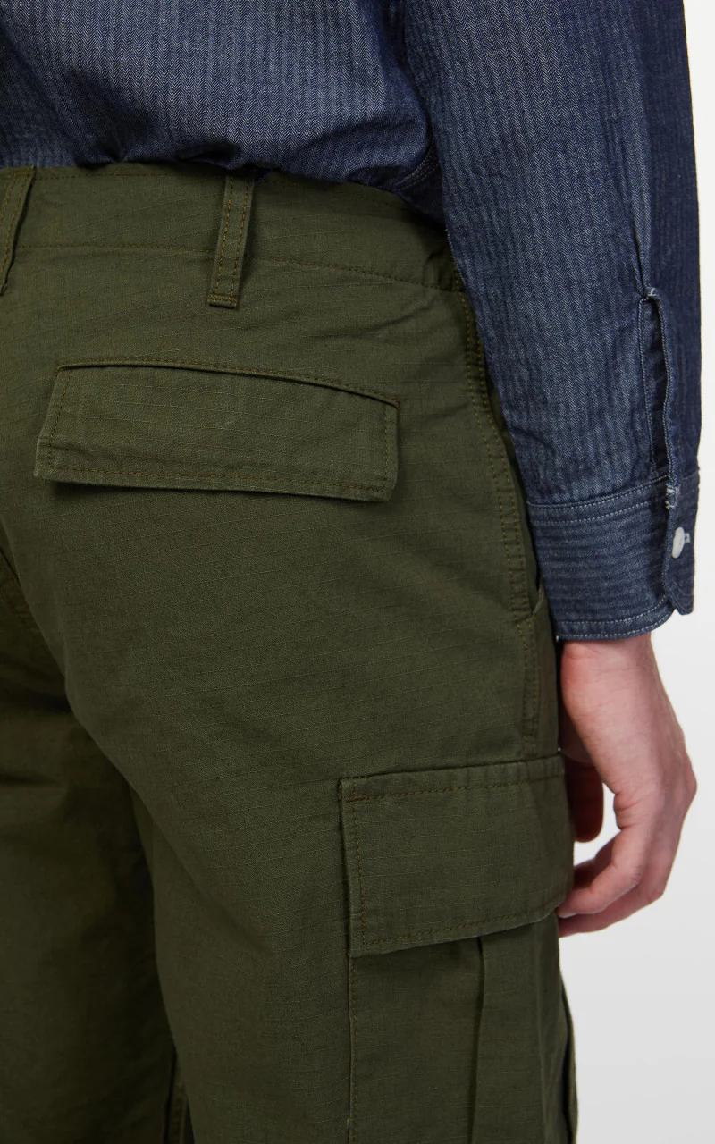 Japan Blue Modern Military Cargo Pants Ripstop Olive Drab - Image 7