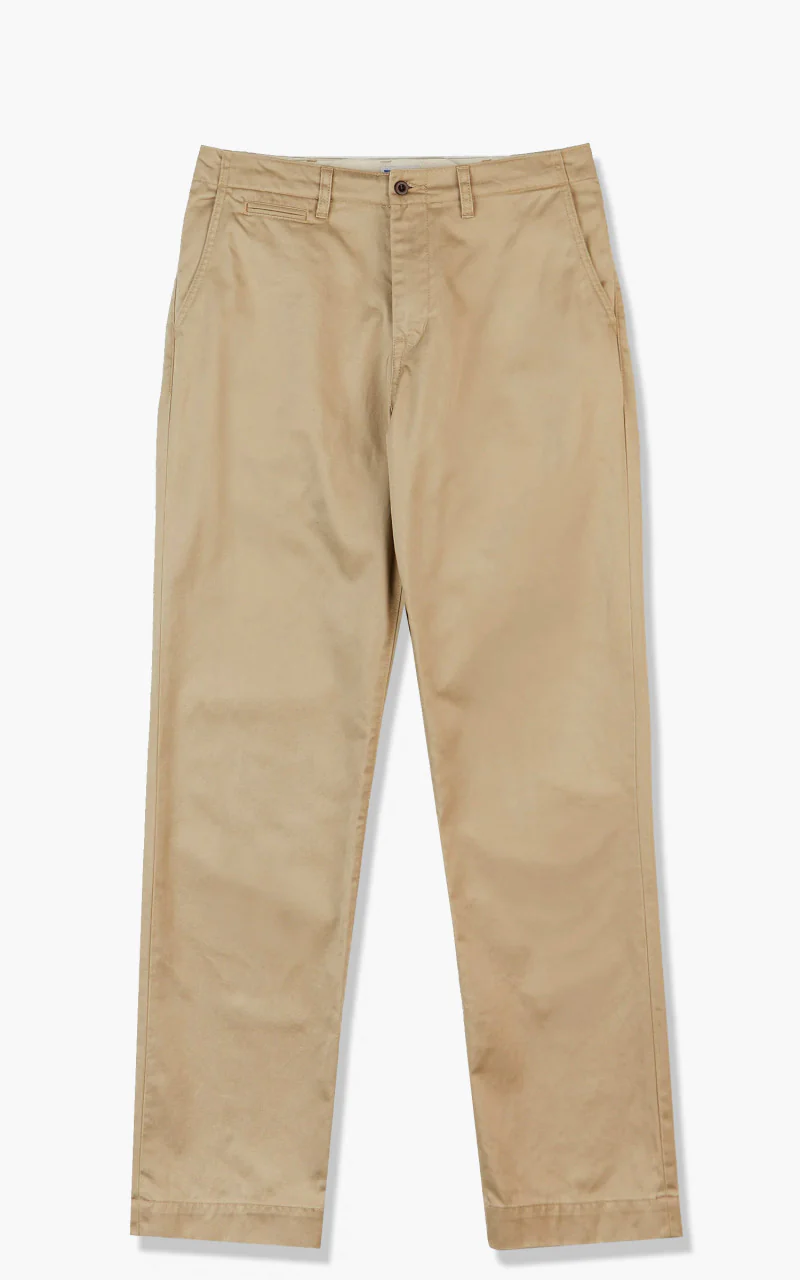 Japan Blue Modern Military Chino Beige