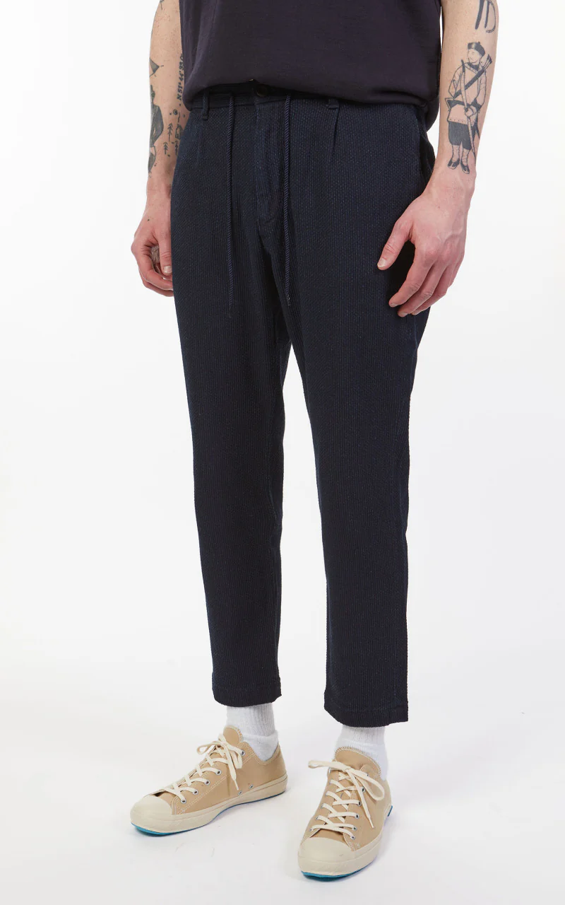 Japan Blue Sashiko Easy Pants Indigo - Image 4