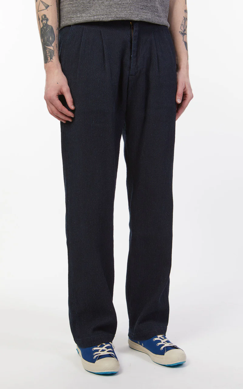 Japan Blue Sashiko Monpe Pant Indigo - Image 6
