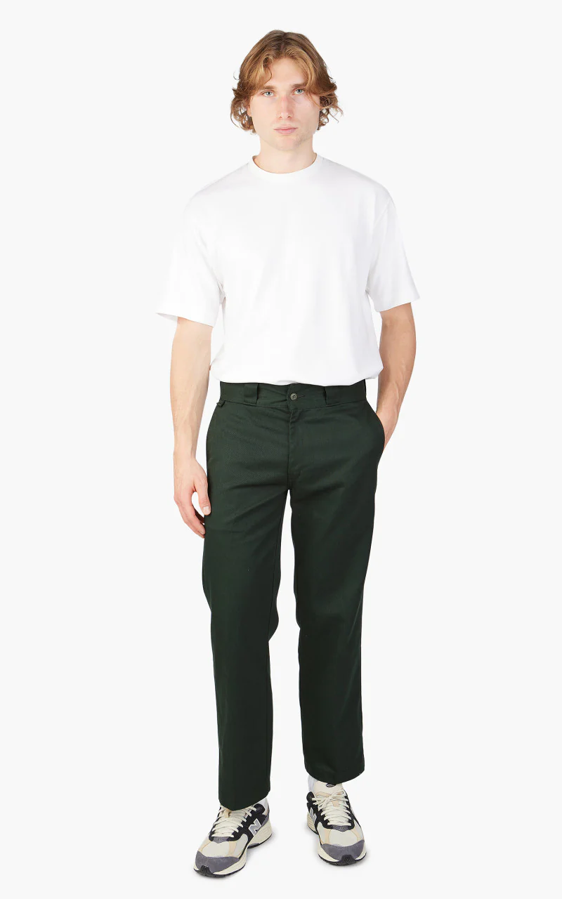 Japan Blue T/C Work Pants Green - Image 2