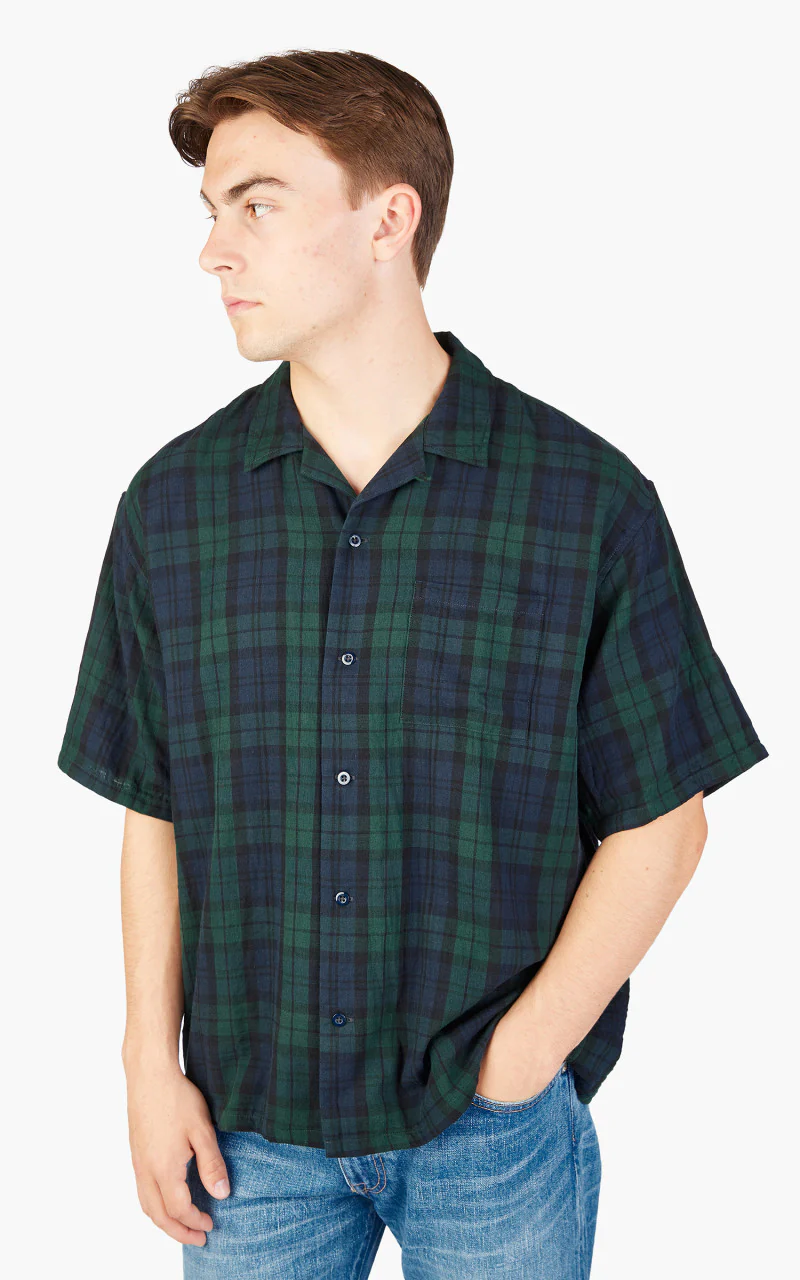 Japan Blue Weekend Shirt Green - Image 4