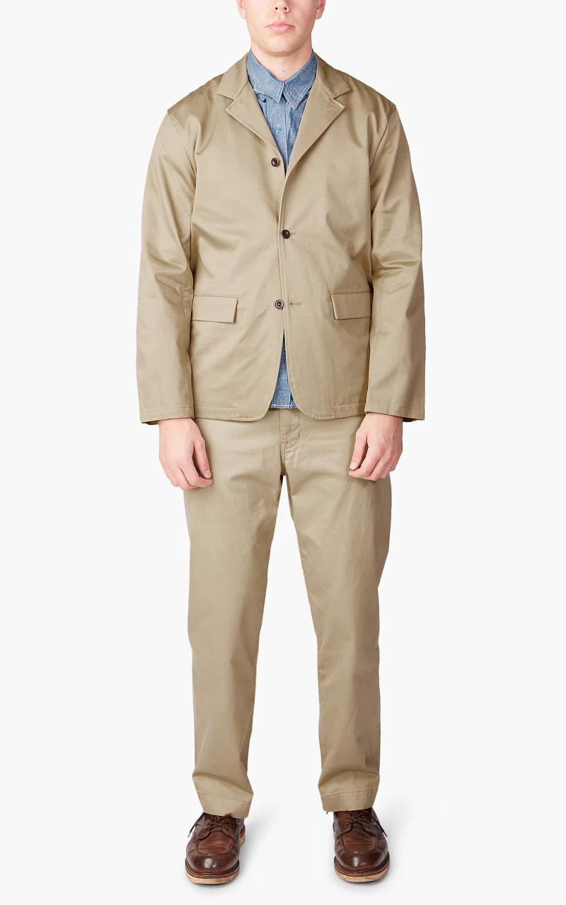 Japan Blue West Point Chino Jacket Beige - Image 2