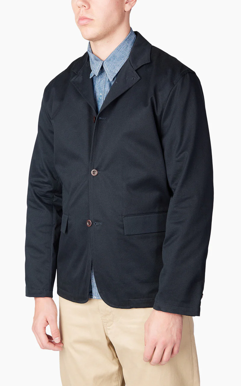 Japan Blue West Point Chino Jacket Navy - Image 4