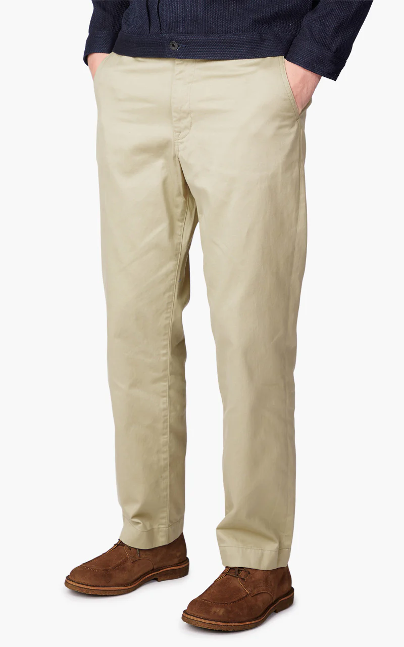 Japan Blue West Point Chino Pants Beige - Image 4
