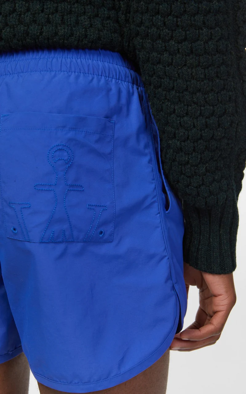 JW Anderson JWA Logo Swimshorts Blue/Green - Image 7