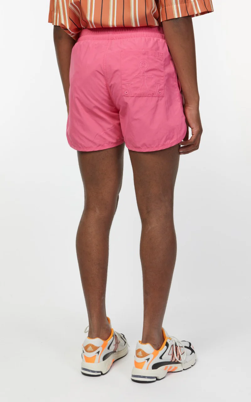 JW Anderson JWA Logo Swimshorts Pink/Green - Image 6