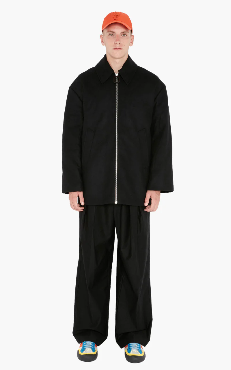 JW Anderson Puller Padded Short Coat Black - Image 2