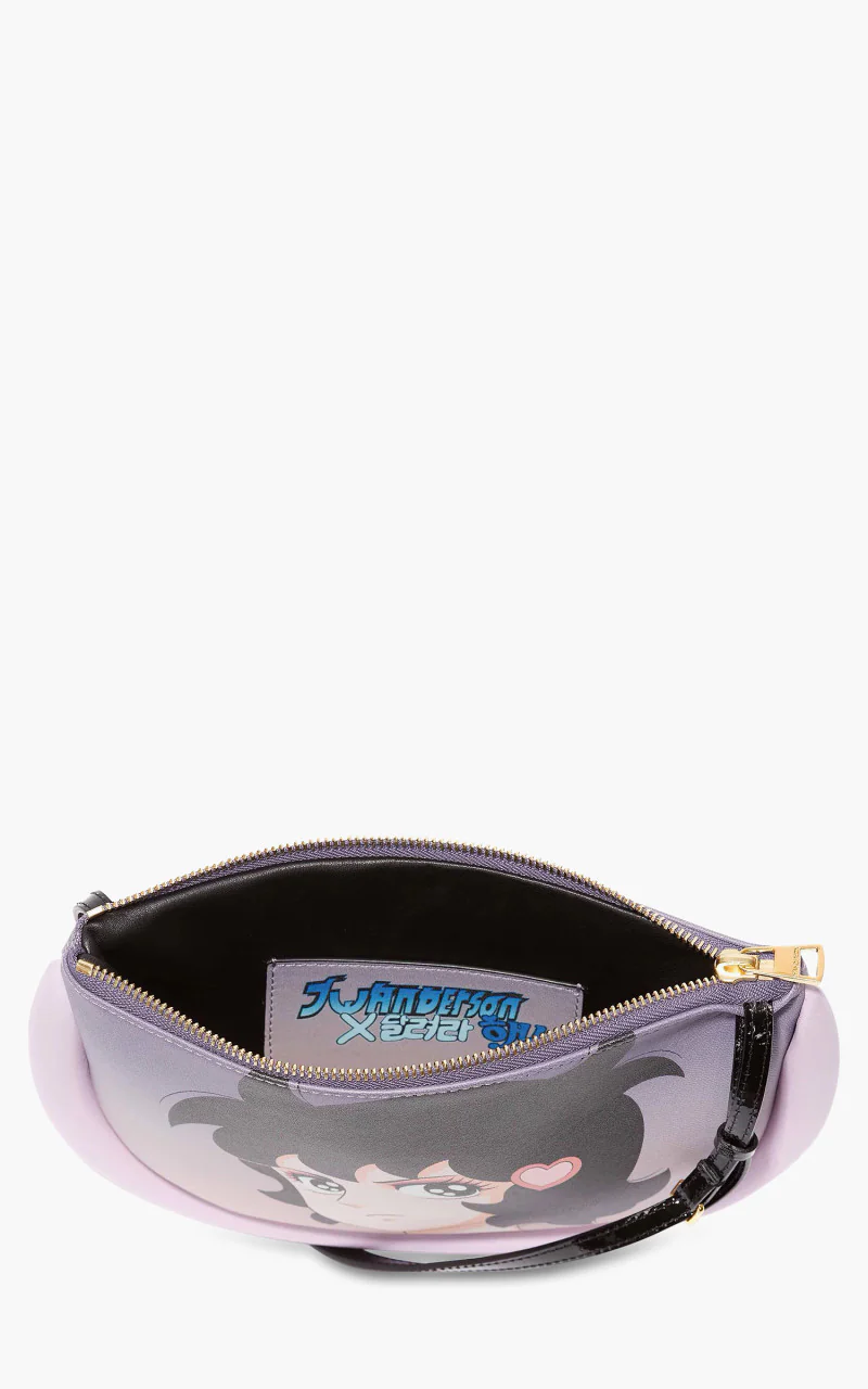 JW Anderson The Bumper Moon Bag Lilac - Image 4