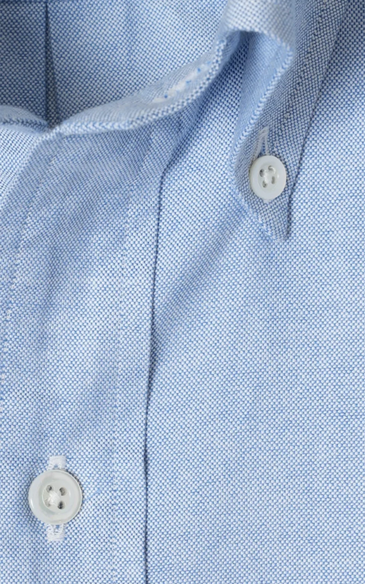 Kamakura Shirts Ametora Button-Down Selvedge Oxford Shirt Blue - Image 3